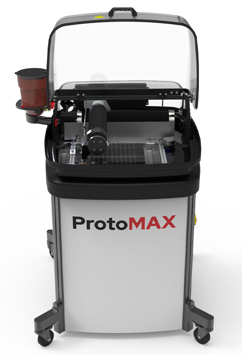 Front View - Lid Open